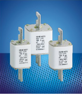 Bolt connected square pipe type fast-acting fuse links for semiconductor protection D0172